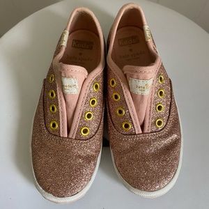 Rose Gold Keds Kids SZ 10